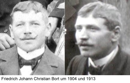 Friedrich Johann Christian Bort 1904 u 1913