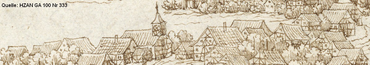 Verrenberger Dorfmittelpunkt um 1670