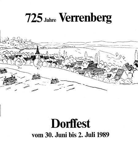 Festschrift 725 Jahre Verrenberg