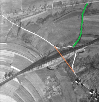 Wegkorrektur am Verrenberger Viadukt, 1860