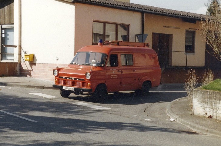 Fort Transit der Verrenberger Feuerwehr