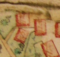 Kartenausschnitt aus Katasterkarte 1818; Haus Nr. 41