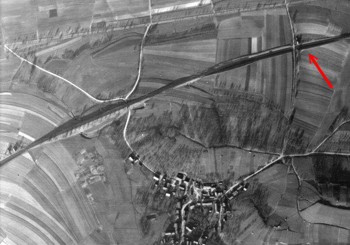 Bahnwärterhaus Station 90 in Verrenberg - 1944