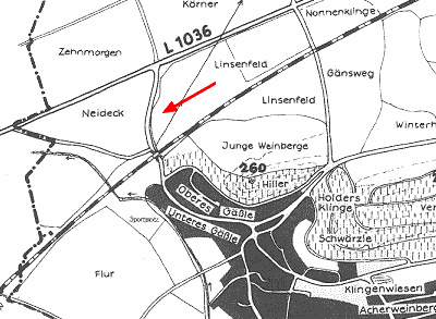 Weg am Linsenfeld - Verrenberg