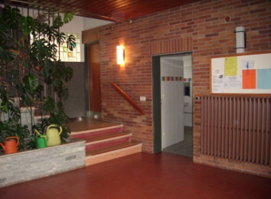 Eingangsbereich der neuen Verrenberger Schule